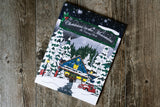 Christmas in the Mountains Coloring Book